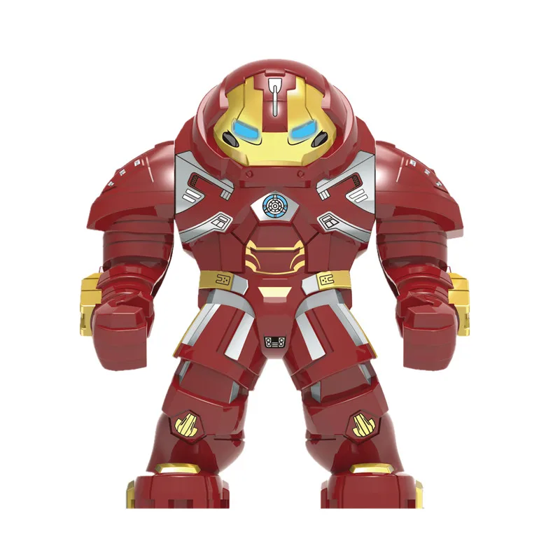 Конструктор супергерой антихалк армированный военный робот экшн-фигурка 3D