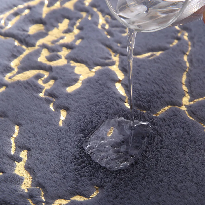 non slip mat in the bathroom faux fur rabbit bath mat absorbent shower bathroom carpets soft tolite floor rug wc mat home decor free global shipping