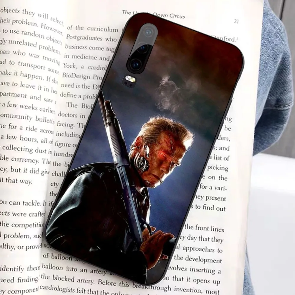 Arnold Schwarzenegger Terminator Phone Case For Huawei Honor 10 lite 9 20 7A pro 9X pro 30 pro 50 pro 60 pro 70 pro plus