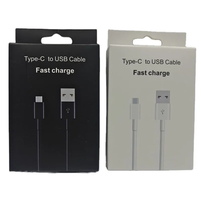 50 шт. бумажная упаковка упаковочная коробка для Samsung Xiaomi USB-кабель зарядного