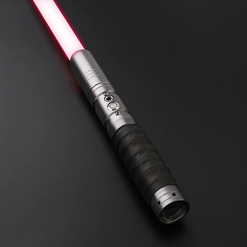 

Cosplay Blaster Toys RGB 12 Colors Changeable Metal Hilt Light Saber 10 Mode Sound Force FX Dueling Lightsaber Laser Glow Stick