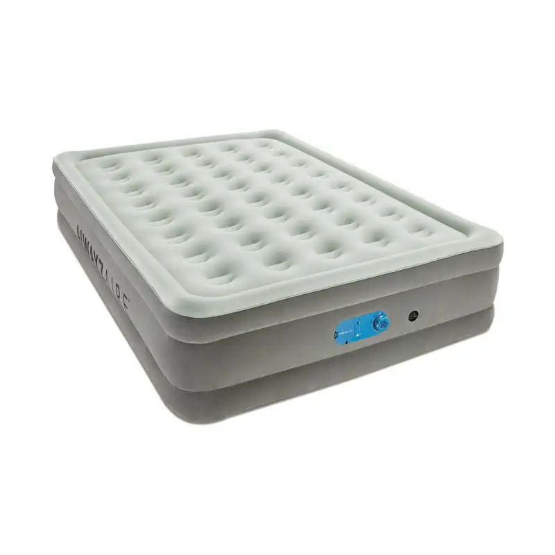 

18" Queen Queen Air Mattress with Built-in Pump