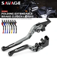 folding brake clutch levers for yamaha v max 1700 mt 01 vmax mt 01 motorcycle extendable adjustable handle lever accessories