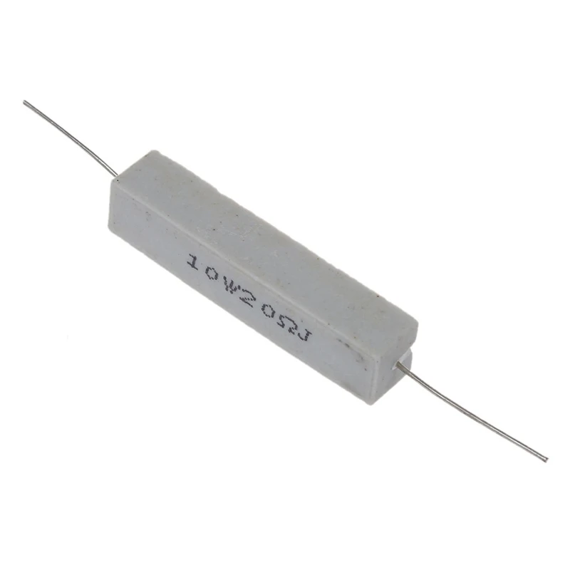 

LUDA 10X 10 Вт 20 Ом 5% проволочный керамический цементный Резистор 10 Вт