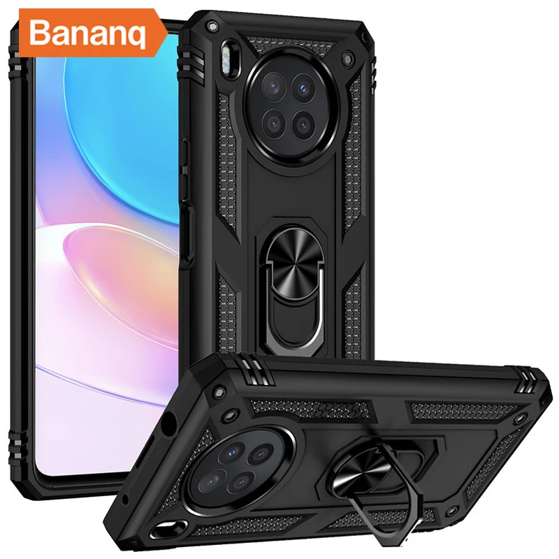 

Bananq Case For Huawei Y9S Y9A Y8P Y8S Y9 2019 P40 P30 Mate 40 Pro Enjoy 9 Plus Nova 8 Stand Cover For Honor 50 Lite X8 X9 4G 5G