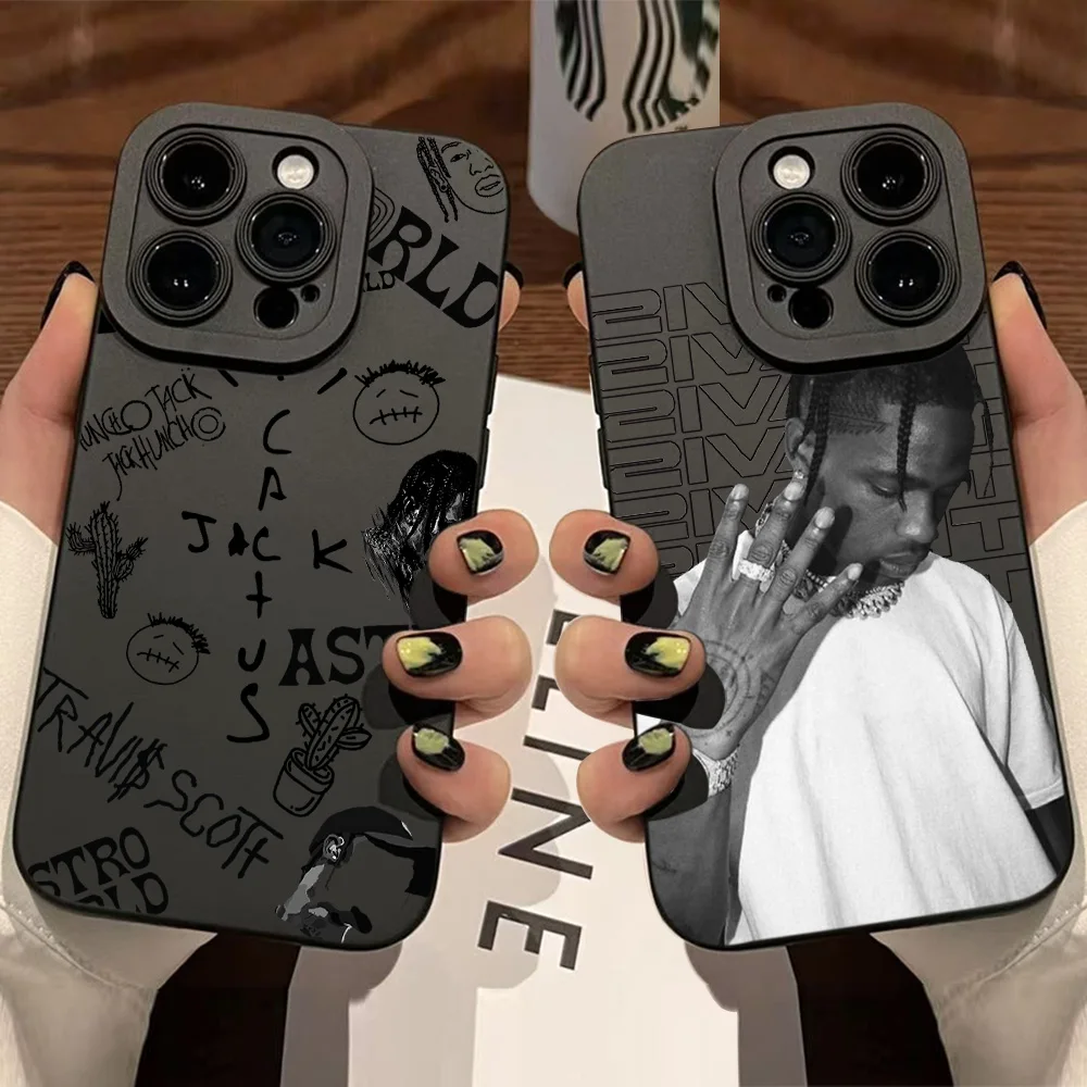 Luxury Travis Scott Cactus Jack Pupil Silicone Phone Case For Samsung A03 A10S A12 A13 A21S A22 A30 A31 A32 A42 A50 A51 4G 5G