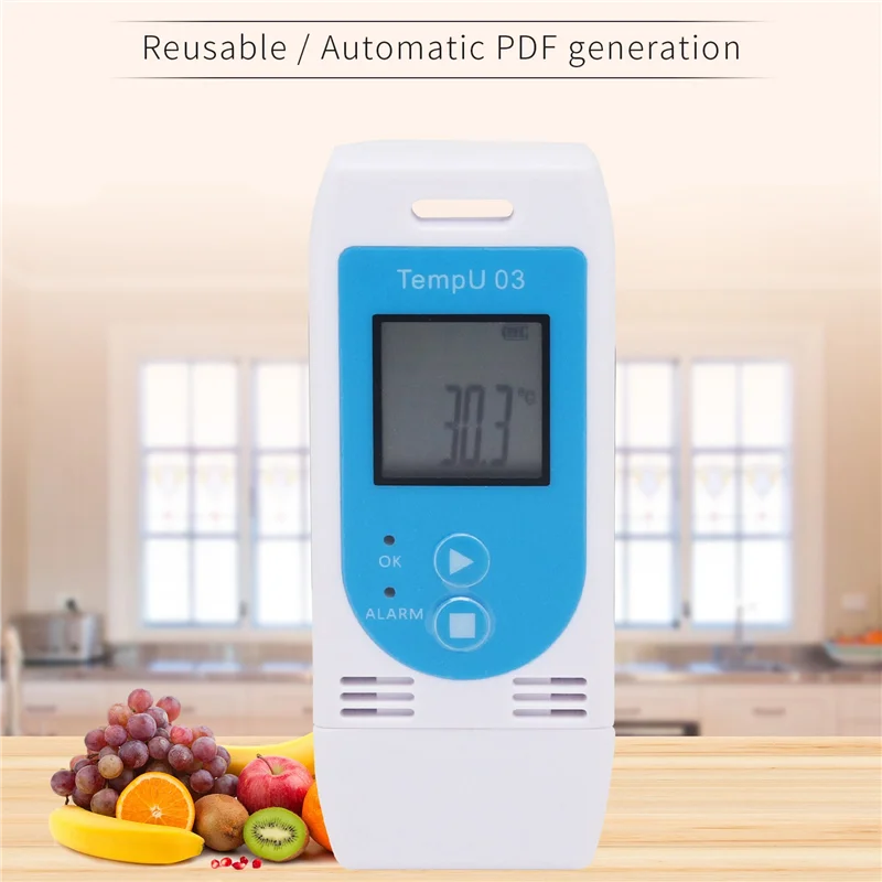 USB-рекордер TempU 03 многоразовый рекордер влажности и температуры