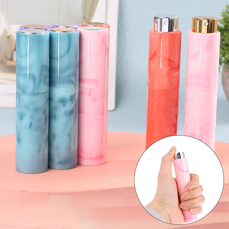 

10ml Marble Perfume Bottle Ink Pattern Spray Refillable Bottling Portable Mini Atomizer Liquid Container For Cosmetics