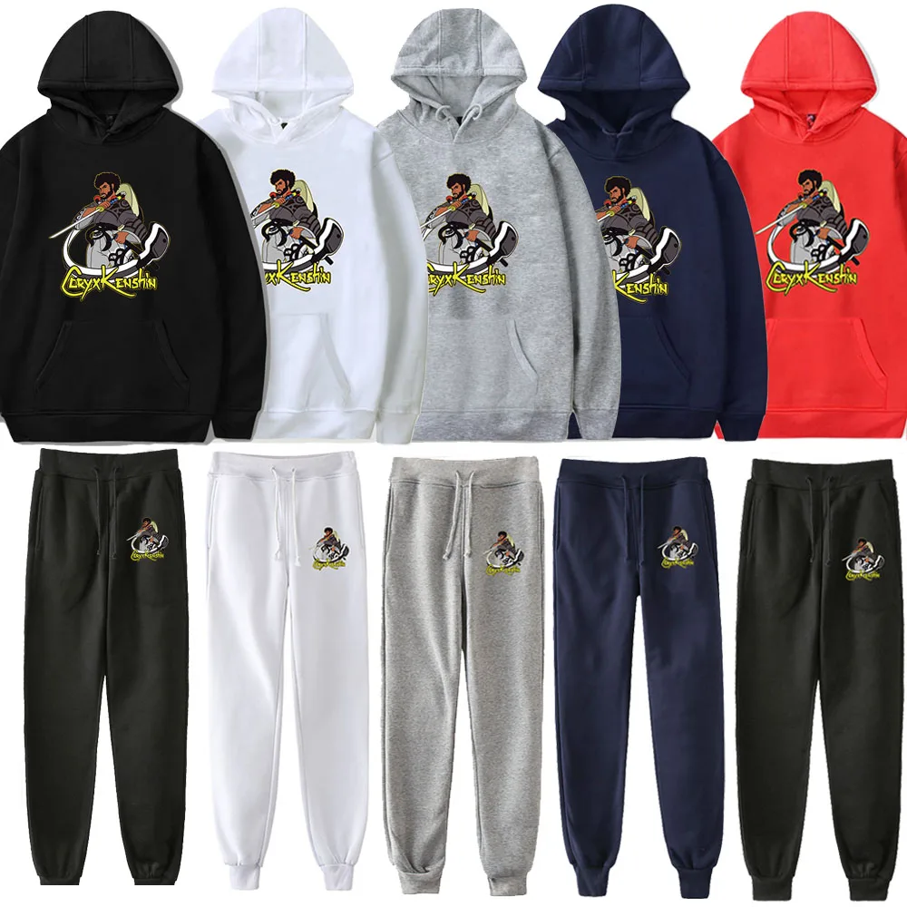 

2021 CoryxKenshin MO DIAMONDS Pullover Hoodie Merch Hoodies Set Men Women Hoodies Pants Two-Piece Sweatshirt Suit Halloween
