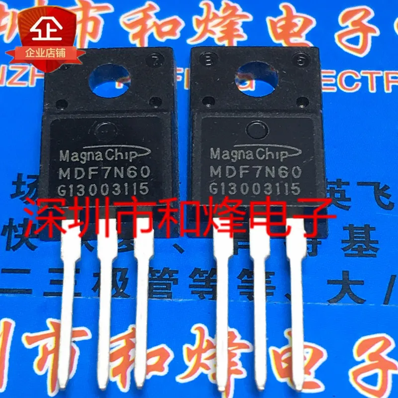 

5PCS-10PCS MDF7N60 TO-220F 600V 7A New And Original On Stock
