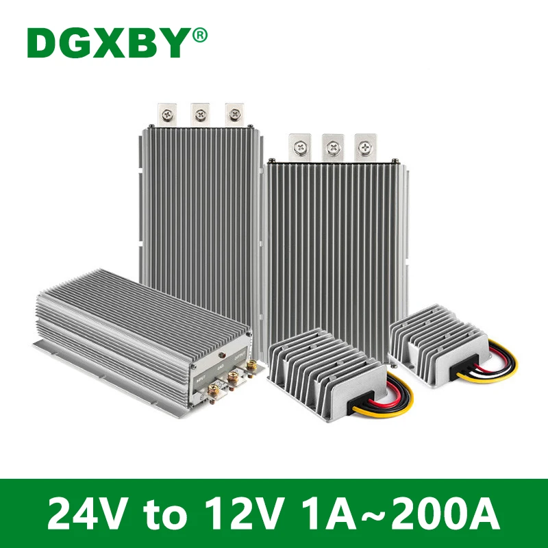 

24V to 12V 50A 60A 80A 100A 120A 150A 165A 200A DC Truck/Vehicle Converter Buck Regulator Latest CE Approved