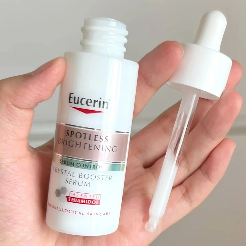 

Eucerin Spotless Brightening Sebum Control Crystal Booster Serum 30ml Skincare For Sebum Control Reduce Dark Spots Brighter Skin