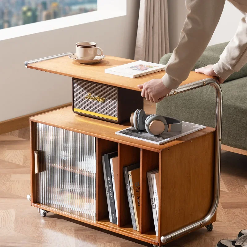 Мобильный диван кофейный столик маленькая тележка боковой шкаф для гостиной