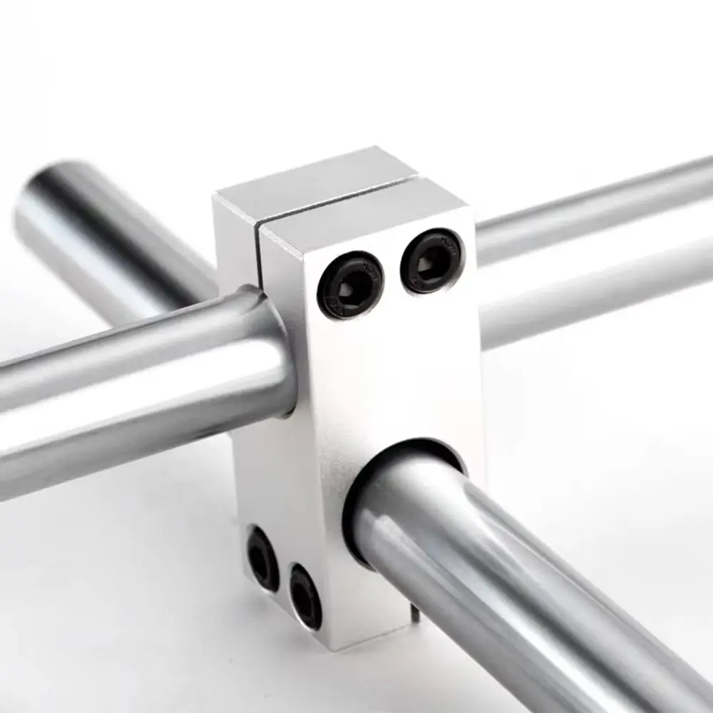 

1 шт., фиксирующий зажим для оптической оси, крепежный блок из алюминиевого сплава, оптическая ось, крепежный кронштейн для стальной трубы, крепежный поперечный зажим