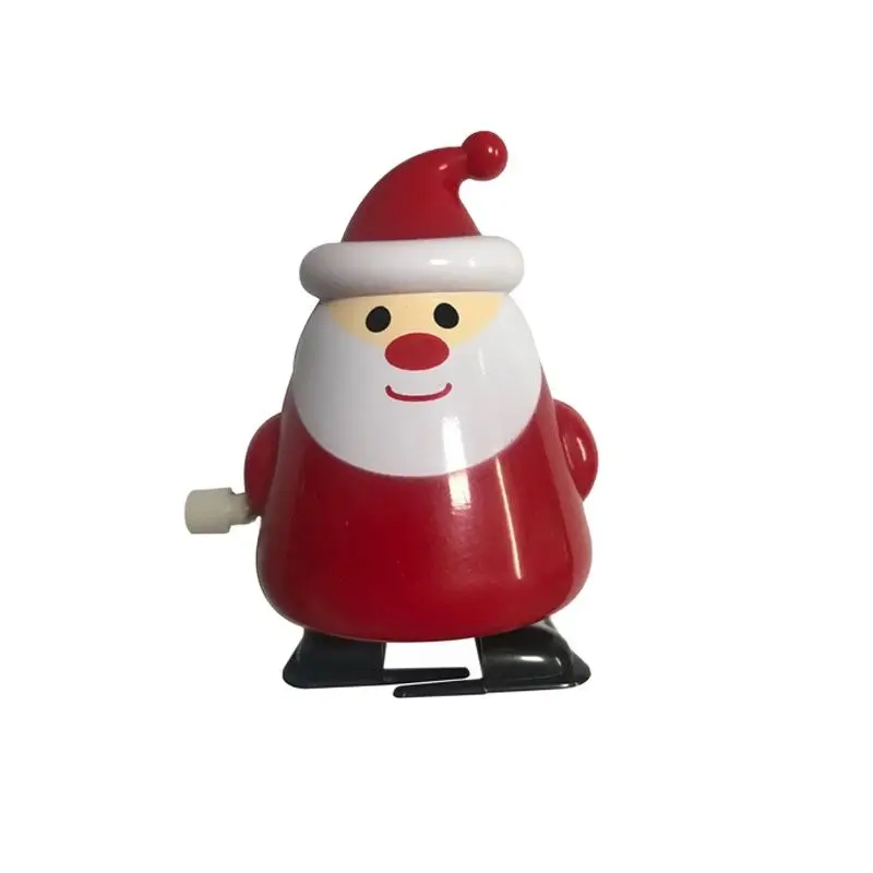 

Fun wind-up chain will walk Santa Claus small Christmas gift toys