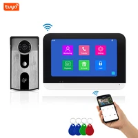 1080P smart wifi doorbell camera ip video door phone security camera Tuya SmartLife APP video door phone intercom system