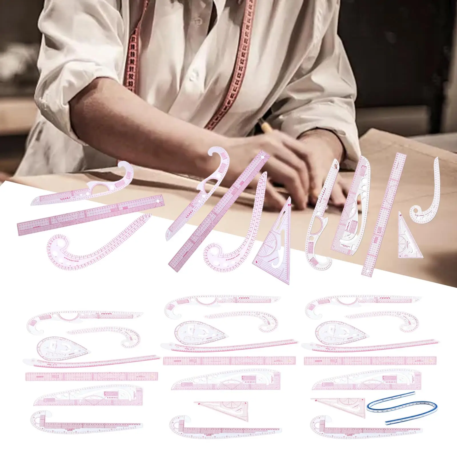 Французская кривая линейка шаблон для рисования швейные инструменты создания
