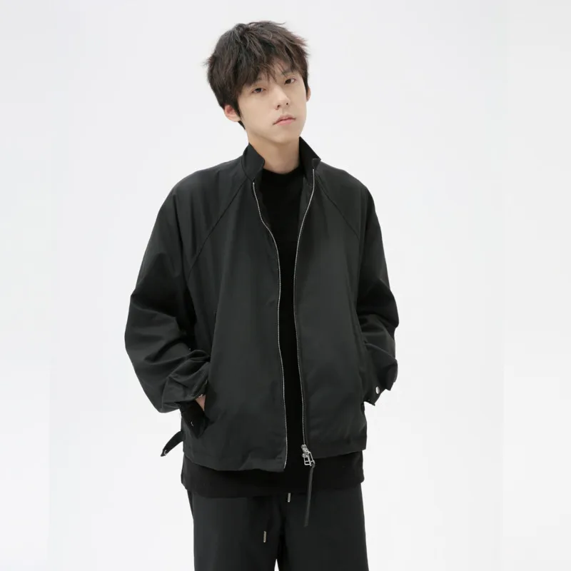 SYUHGFA мужская одежда рабочая куртка на молнии Свободные повседневные Прямые брюки