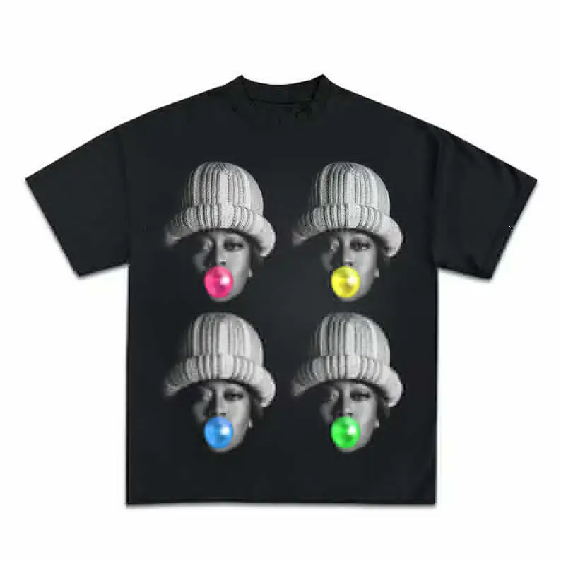 Футболка с лицом Мисси Эллиота концертный тур 2024 футболки фанатами