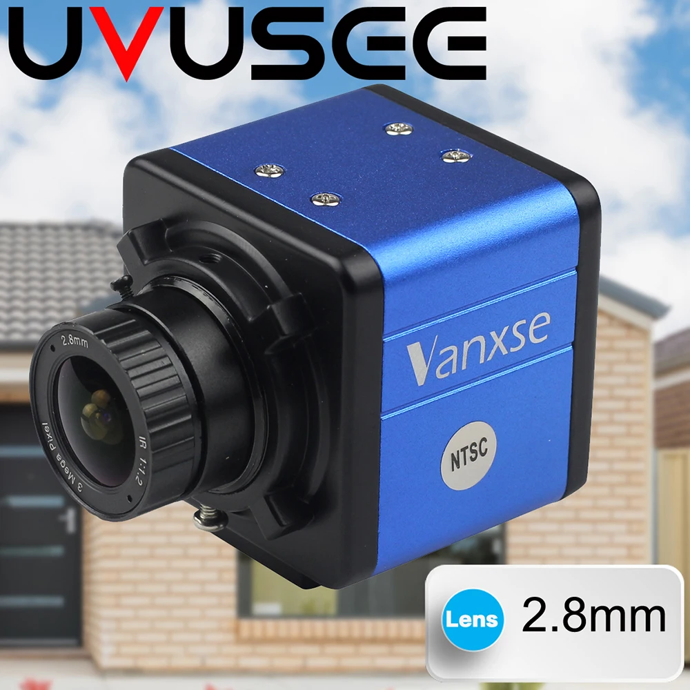 

Vanxse CCTV 2.8mm wide angle Lens 1/3 SONY Effio CCD 1000TVL/960H Box CCTV Security Camera surveillance