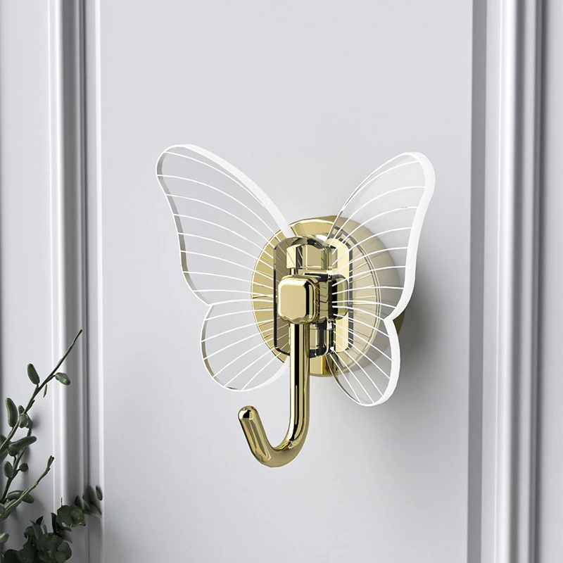 

2PCS Self-adhesive Wall Hooks Acrylic Bathroom Hooks for Hanging Waterproof Luxury Adhesive Hook Towel Holder Home Accessories