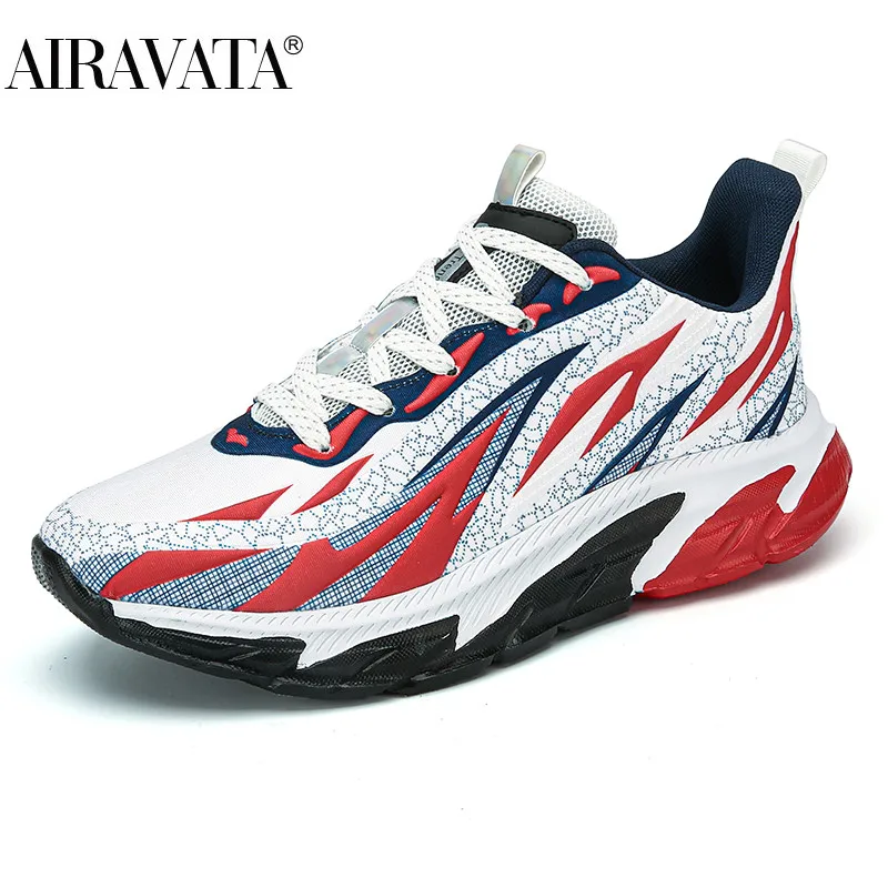 Men's Sneakers Cushioned Comfortable Running Shoes Fashion Outdoor Non-slip Casual Sport Shoes