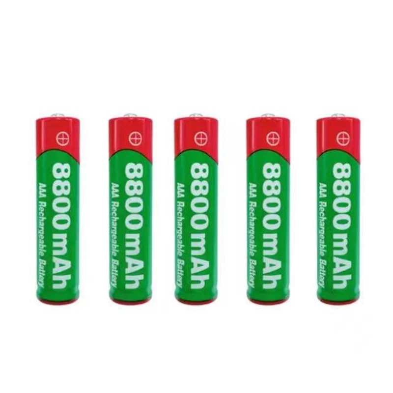 

1.5V AAA Rechargeable Batteries 8800mAh New Alkaline Rechargeable AAA Batteries Suitable for LED Light Toys MP3+Free Shipping
