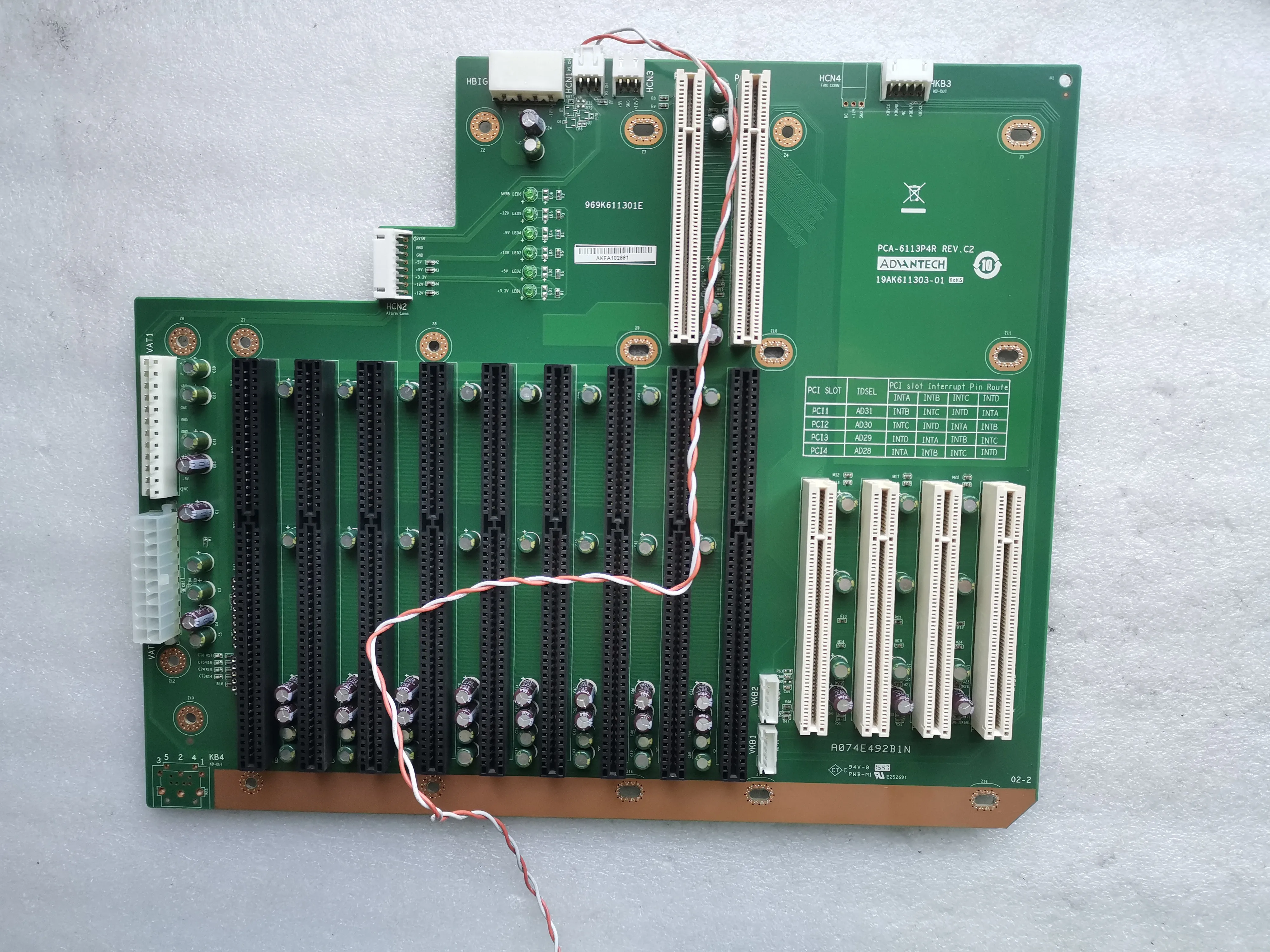 

PCA-6113P4R C2, базовая панель промышленного управления