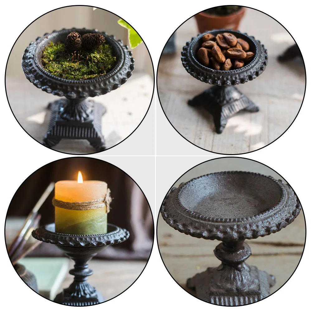 1 шт. подсвечник из чугуна |