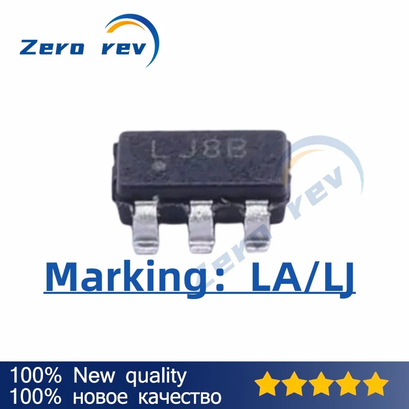 

2-5Pcs 100% New Marking： LA/LJ PIC10F322T-I/OT PIC10F322-I/OT SOT-23-6
