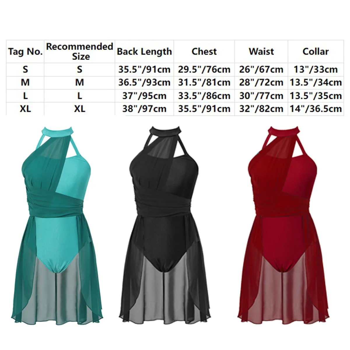 Женское балетное танцевальное платье для взрослых современное без рукавов