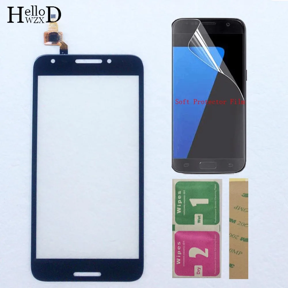 

Touch Screen For Alcatel A30 Fierce 5049 OT-5049 5049W 5049z OT5049 Touchscreen Sensor Digitizer Panel Glass Protector Film