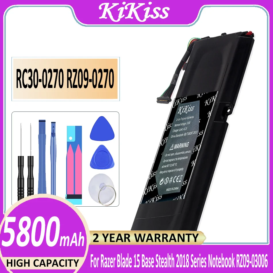 

Оригинальный аккумулятор KiKiss для разных планшетов, женская модель, женская модель, лезвие 15 дюймов, базовая модель Stealth 2018 Series, ноутбук