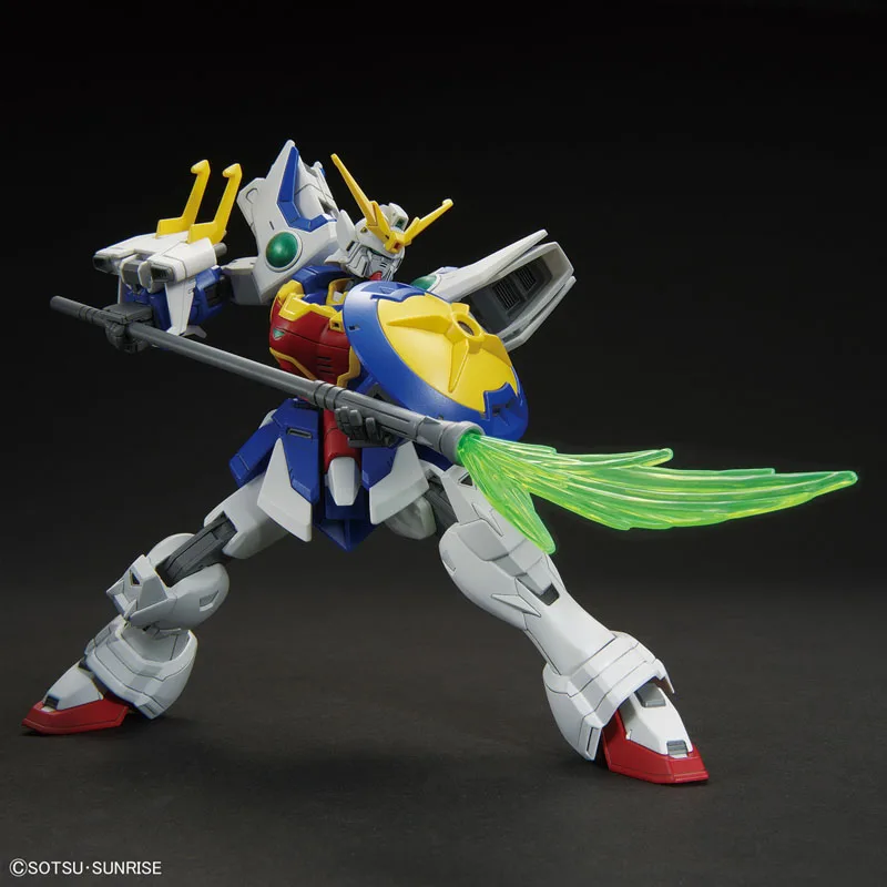 Фото Оригинальная фигурка Bandai Gundam, комплект модели HGAC 1/144 XXXG-01S Shenlong Gundam, коллекционная модель, экшн-фигурки, игрушки, подарки №4