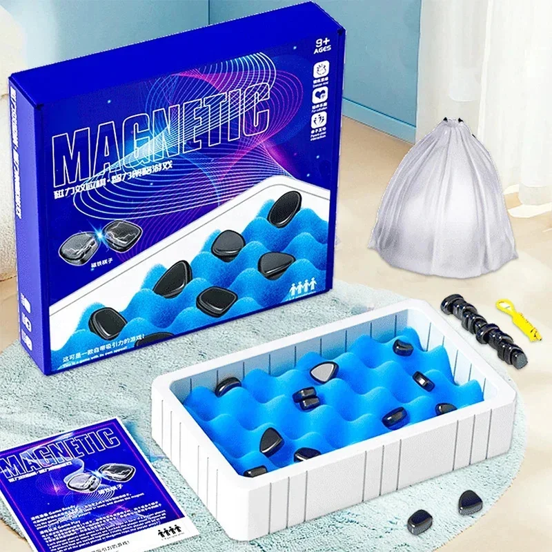 

Магнитный Маскировочный Магнитный Шахматный набор семейная фотоинтерактивная настольная игра родитель-ребенок сражение шахматы Обучающие принадлежности для упражнений