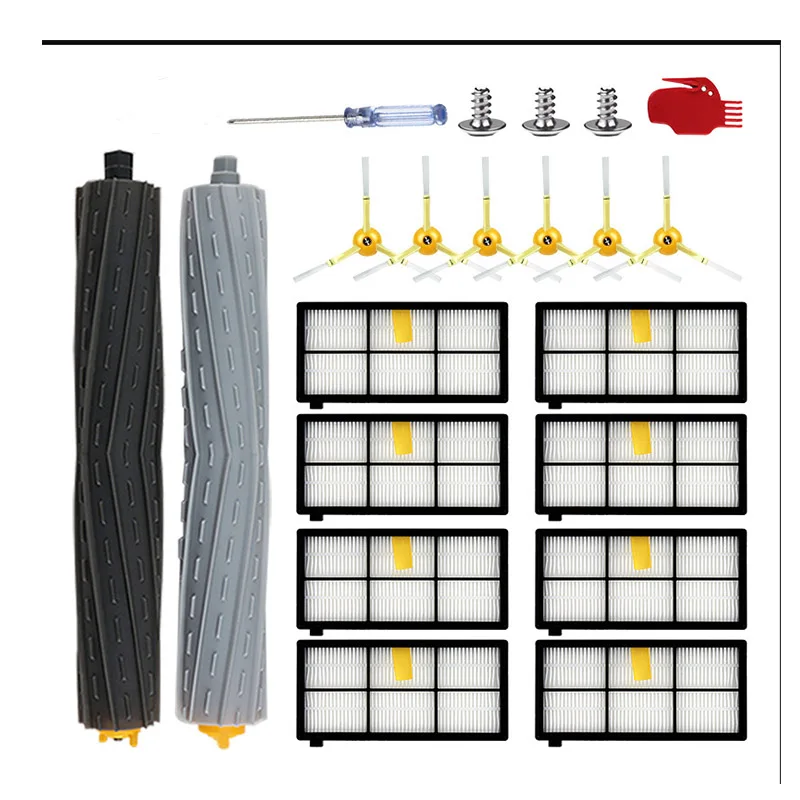 

Suitable For Irobot Sweeping Robot Accessories 800 , 870 860, 970, 980 Filter, Rolling Brush, Edge Brush Hepa Main Brush