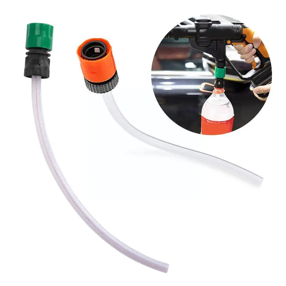 

Pressure Washer Suction Tube Pipe Adaptor Bottle Connector Draw Accessories Quick Connector Coke Hose Bottle Washer With X9l2