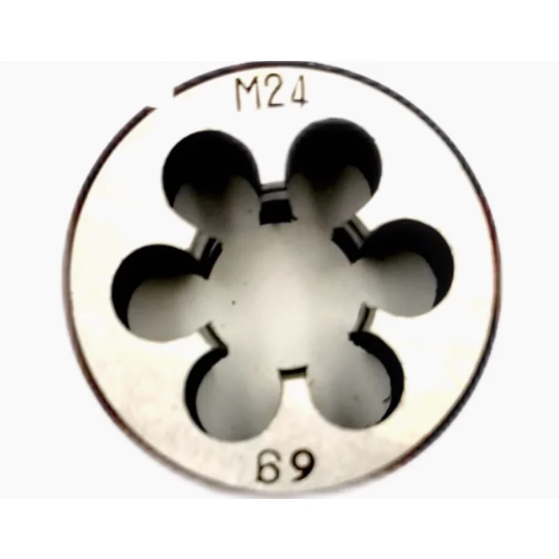 YRFL HSS 1 шт. Метрическая резьба правая левая круглая матрица M24 M25 M26 M27 резьбовые