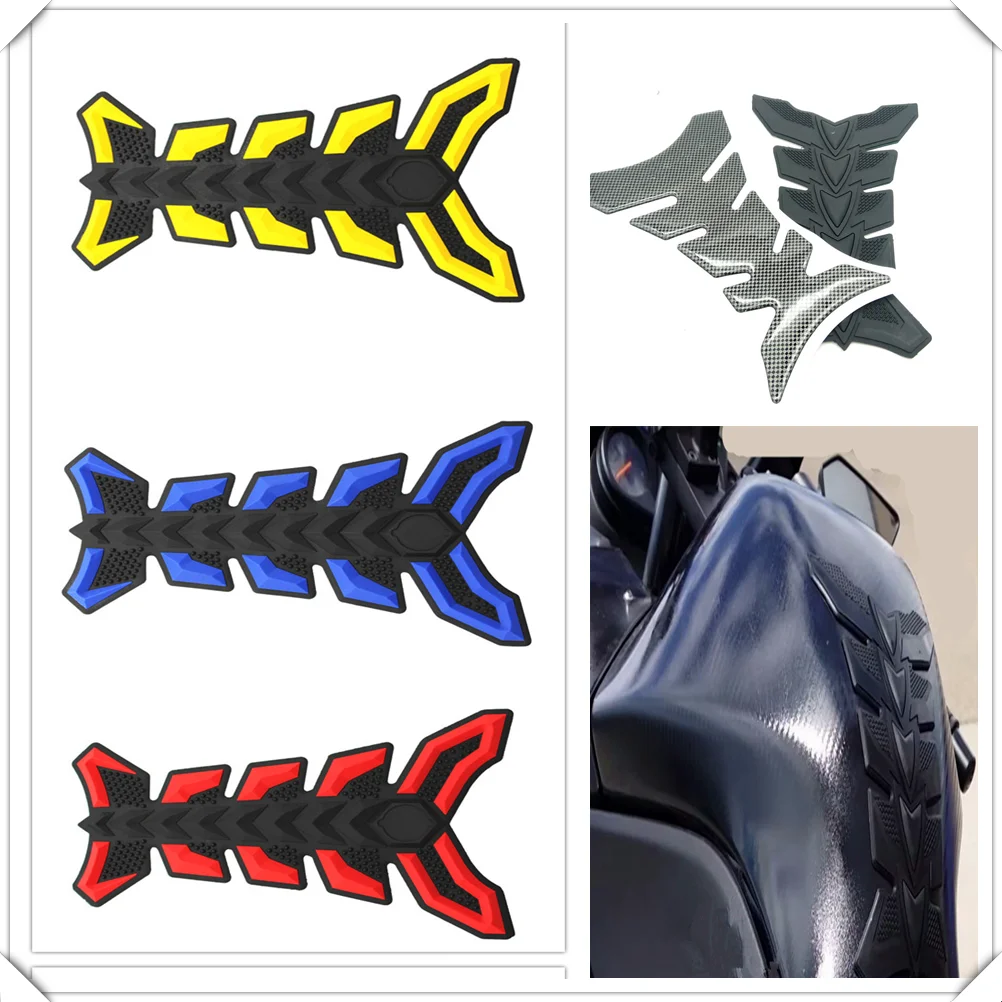 Мотоциклетная накладка из рыбьей кости нафта газа топливного бака наклейка для