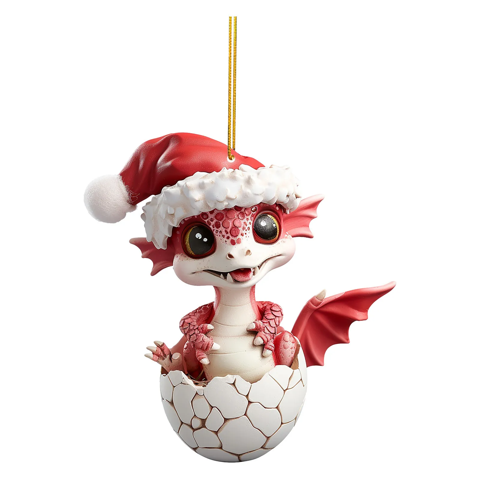 Милый детский акриловый кулон в виде динозавра милый D-образный яйца украшение