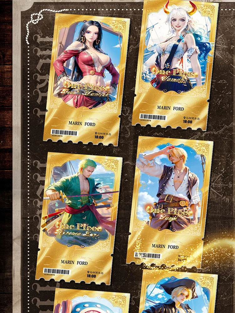 Kabag One Piece Wave 8 The Master of the New World Luffy Boa Robin Booster Box ACG CCG TCG Hit Doujin Toys And Hobbies Gift