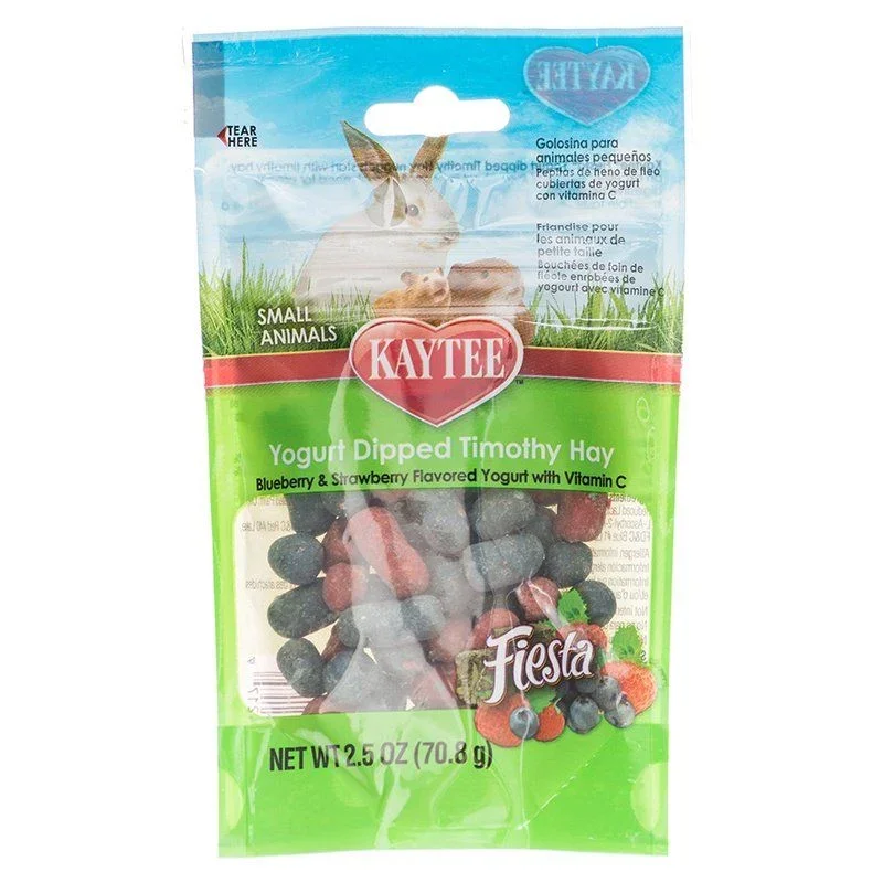 

Kaytee Fiesta Yogurt Dipped Timothy Hay - Small Animals