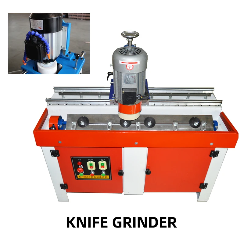 

Crusher Knives Linear Sharpener Machine Sharpen Tools Automatic Edge Grinder 2800r/min Traight Line Blade Milling High Precision