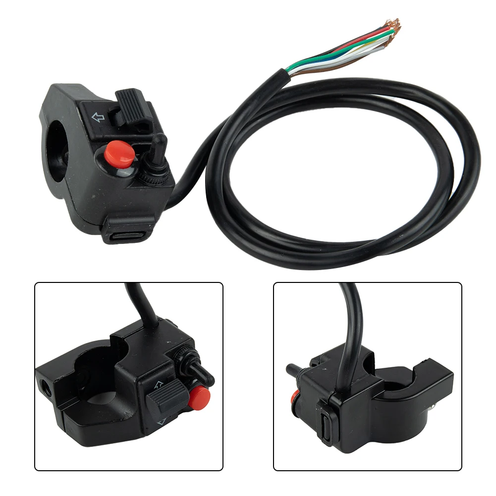 

1pc Motorcycle Switches Headlight Handlebar Switches Horn Turn Signal Modified Control Switch Motorbike Accessories