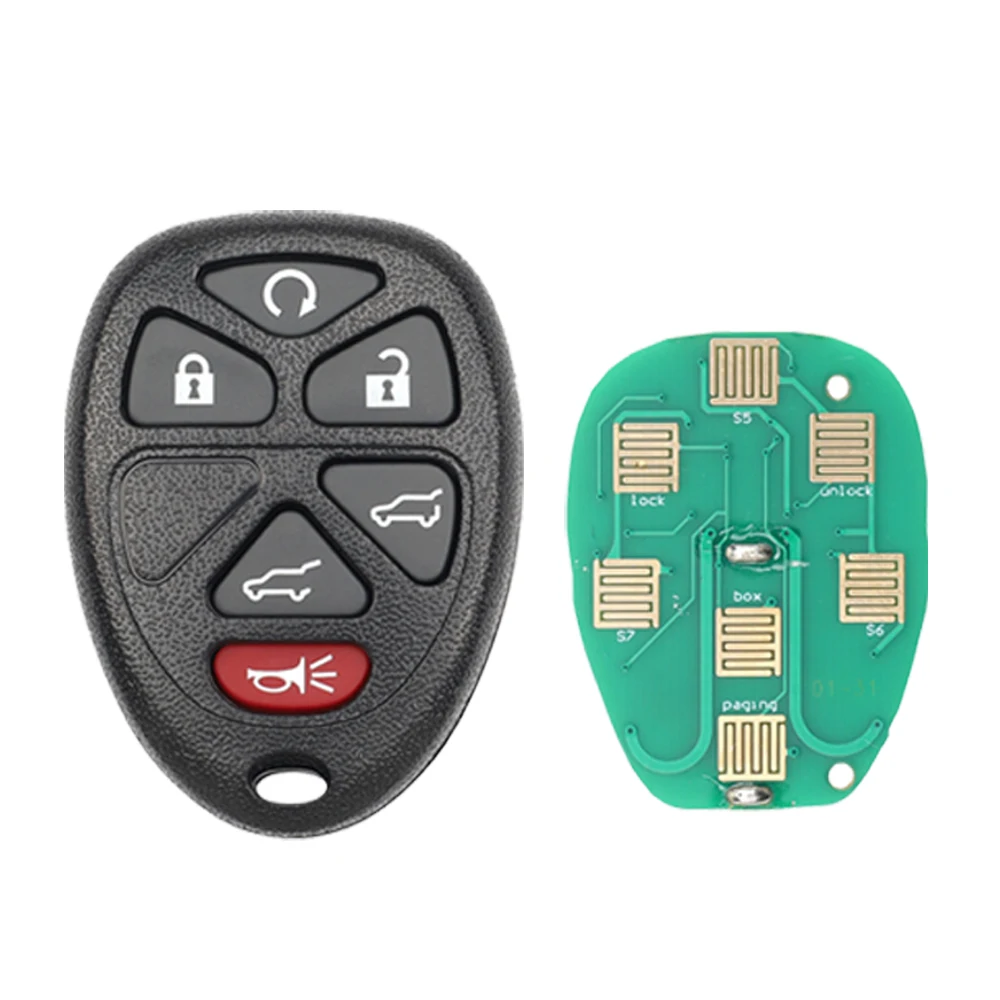

Liberty OUC60270/KOBGT04A 315/433 МГц для Chevrolet Buick Cadillac Avalanche Traverse GMC Acadia Saturn Outlook автомобильный дистанционный ключ