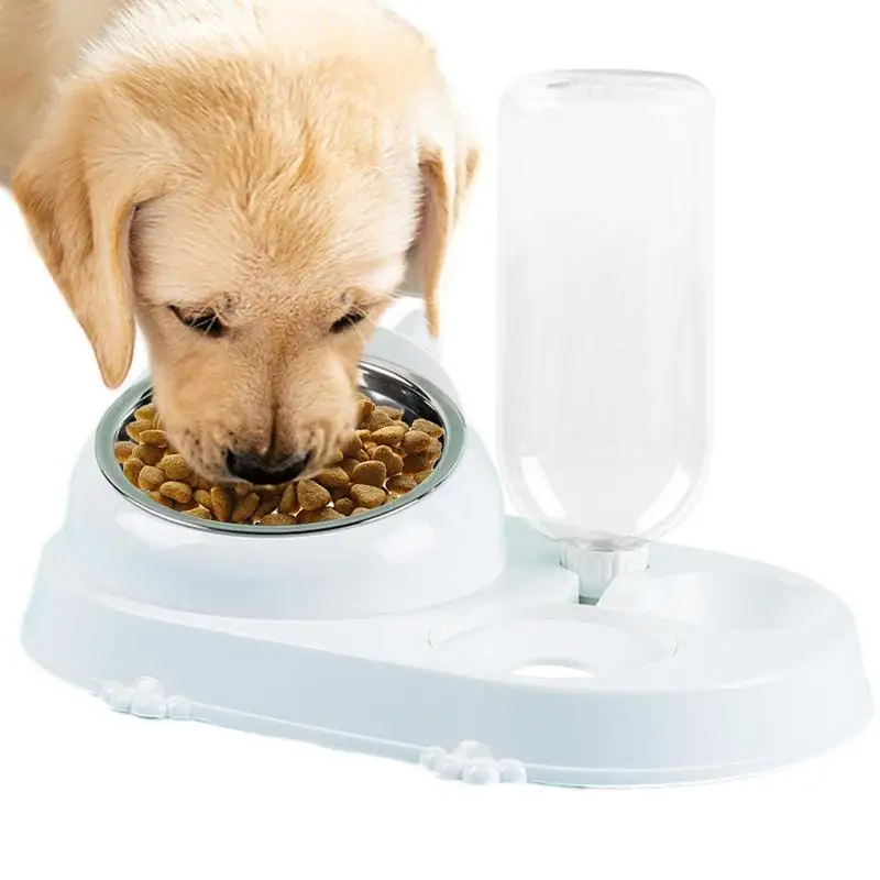 

Cat Bowls 3 In 1 Pet Bowl For Feeding Easy To Clean Pet Accessories With Automatic Water Supply Function Suitable For Small And