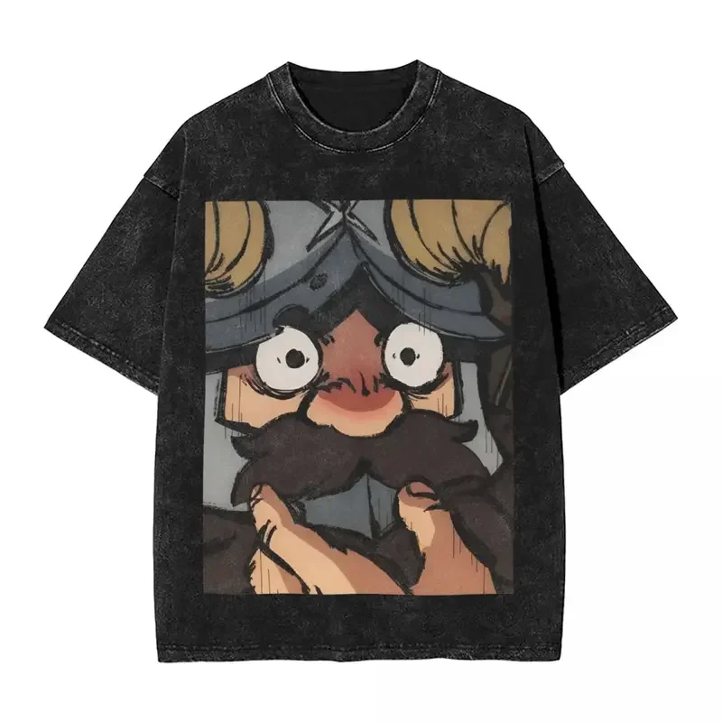 Футболка Delicious In Dungeon Meshi Senshi в стиле хип-хоп хлопковая футболка High Street аниме ретро