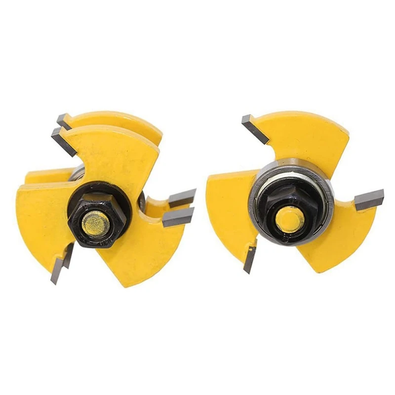 Набор фрез Т-образные пазовые насадки для фрезерного станка 1/2 дюйма