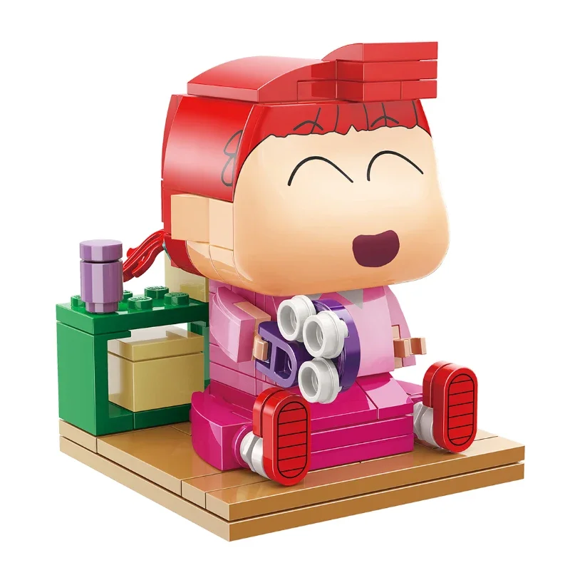 Keeppley мультяшный Карандаш Xiaoxin Street View строительный блок кошка автобус комната