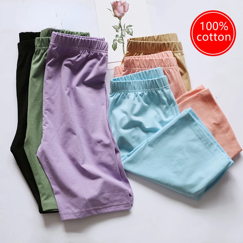 

Women's Cycling Shorts with High Waist Casual Elastic White Cotton Slimming Sexy Super Short Summer Women Biker Shorts Black